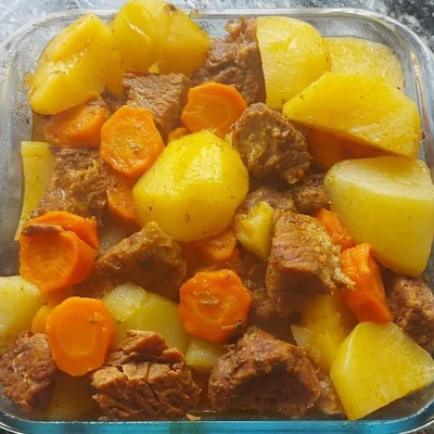 Recipe of Beef mince with vegetables on the DeliRec recipe website