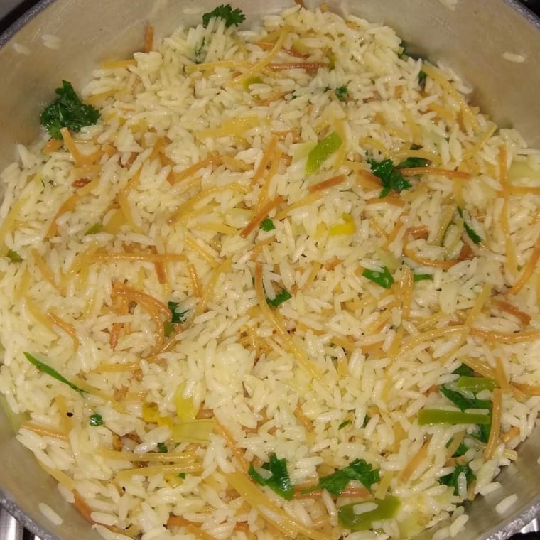 Photo of the rice with noodles – recipe of rice with noodles on DeliRec
