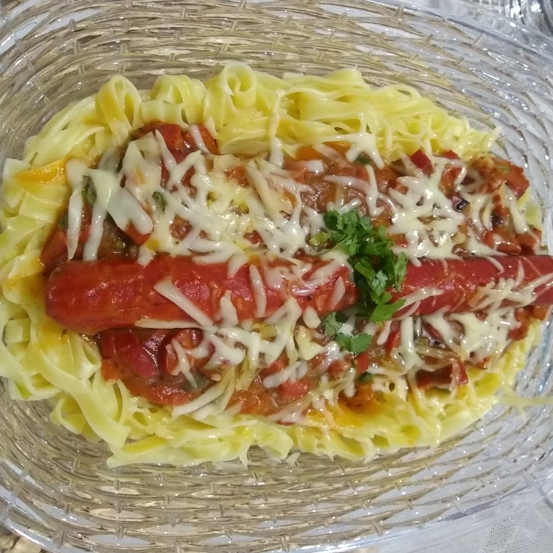 Photo of the Macaroni with Sausage Sauce – recipe of Macaroni with Sausage Sauce on DeliRec