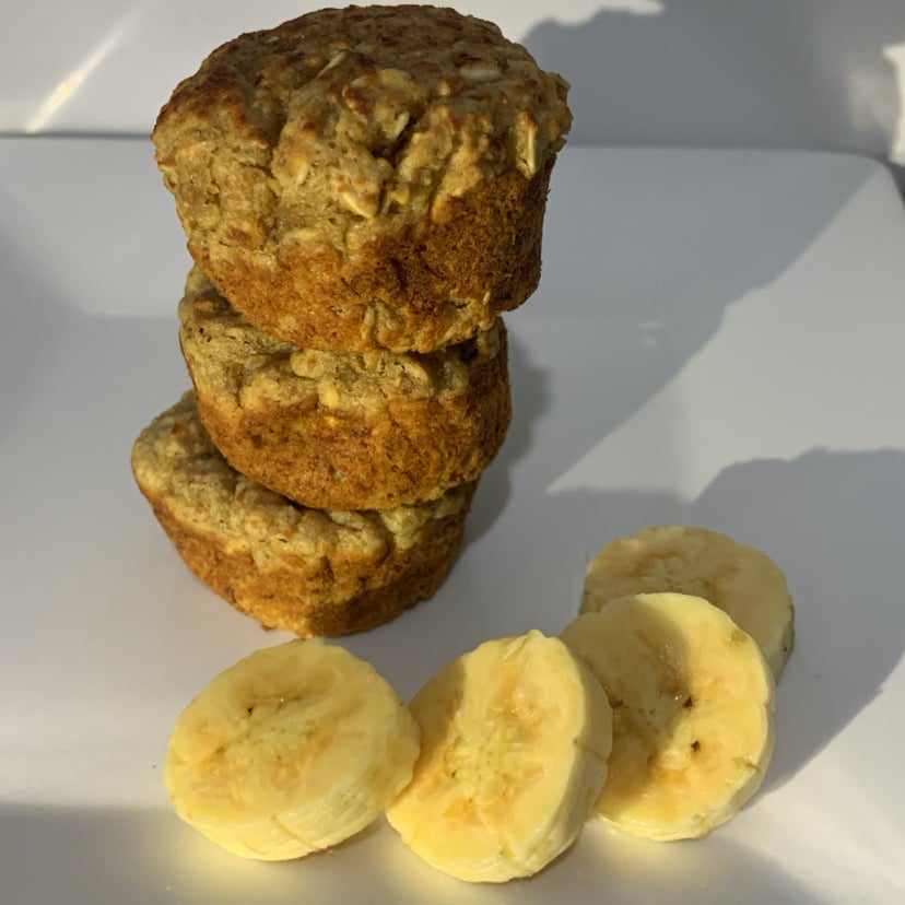 Photo of the Healthy banana muffins with paçoca – recipe of Healthy banana muffins with paçoca on DeliRec