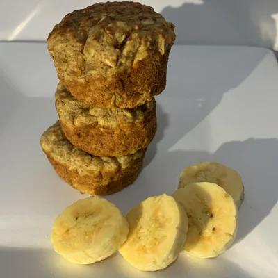 Recipe of Healthy banana muffins with paçoca on the DeliRec recipe website
