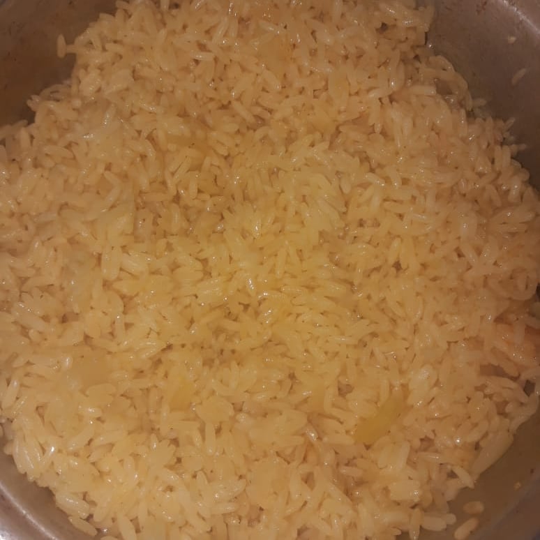 Photo of the rice in garlic – recipe of rice in garlic on DeliRec
