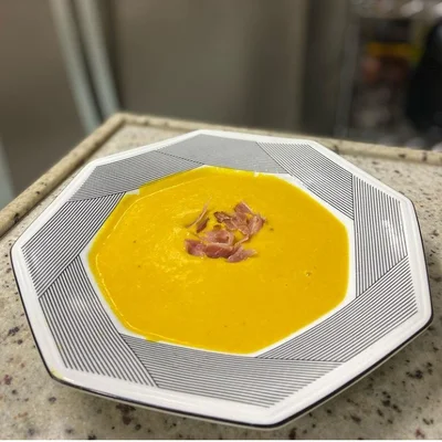 Recipe of Pumpkin Cream with Ginger on the DeliRec recipe website