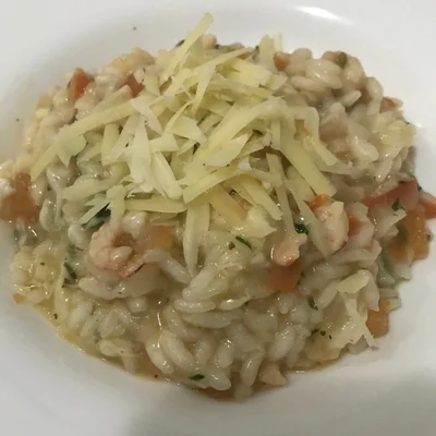 Recipe of Shrimp and Parmesan Risotto on the DeliRec recipe website