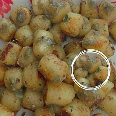 Receta de Ñoquis de patata veganos en el sitio web de recetas de DeliRec