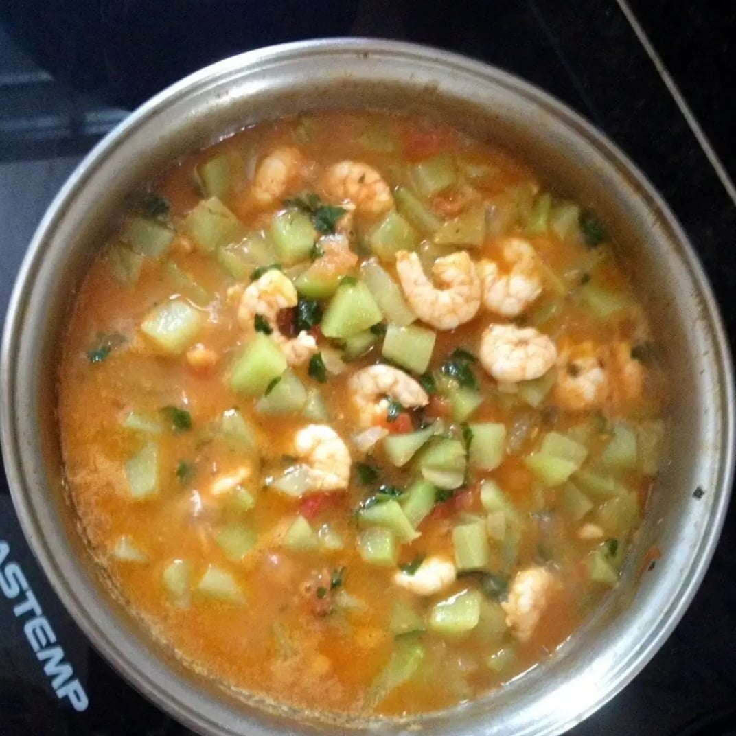 Photo of the Chuchu with shrimp. – recipe of Chuchu with shrimp. on DeliRec