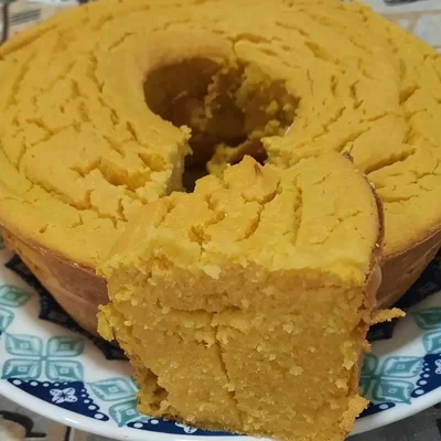 Recipe of Pumpkin Cake (lactose free and gluten free) on the DeliRec recipe website