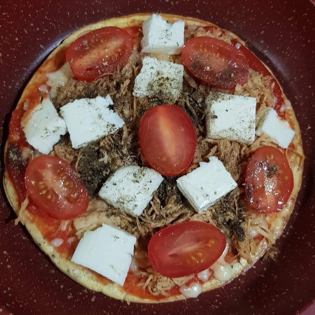 Photo of the Low carb skillet pizza – recipe of Low carb skillet pizza on DeliRec