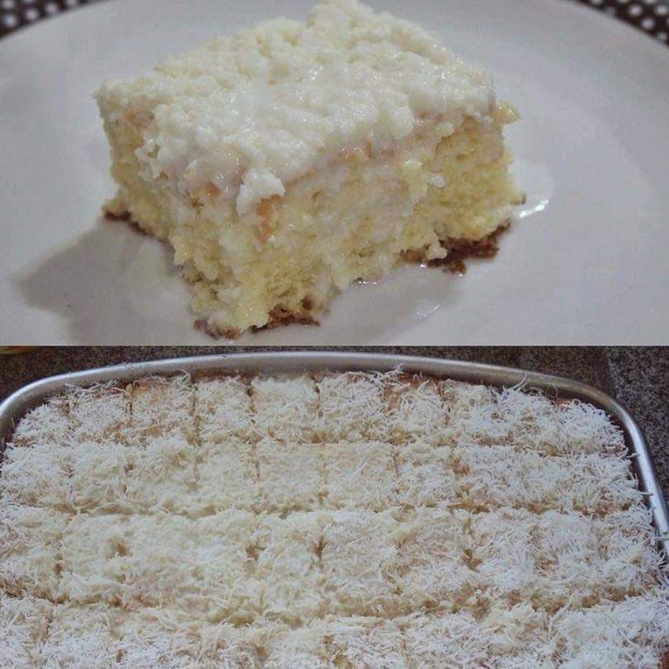 Photo of the Practical iced coconut cake – recipe of Practical iced coconut cake on DeliRec