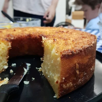 Recipe of Cassava cake 😋 on the DeliRec recipe website