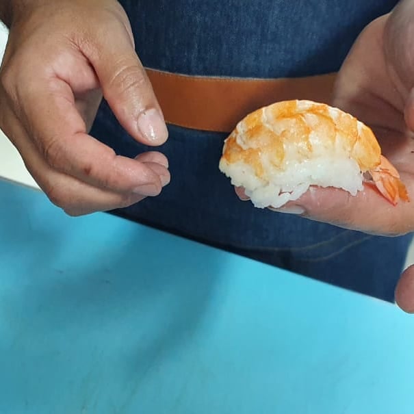 Photo of the shrimp nigiri – recipe of shrimp nigiri on DeliRec