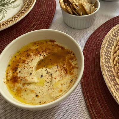 Recipe of Tahine Hummus on the DeliRec recipe website