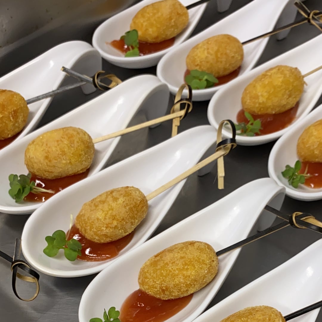 Photo of the Corn croquette with guava paste – recipe of Corn croquette with guava paste on DeliRec