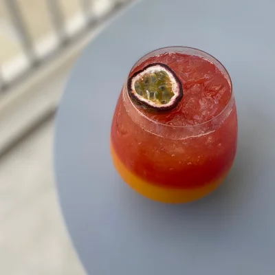 Recipe of Passion fruit, mango and refreshing strawberry on the DeliRec recipe website