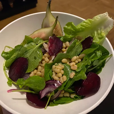 Recipe of Complete salad with butter beans on the DeliRec recipe website