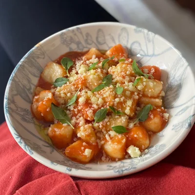 Recipe of Eggless Potato Gnocchi on the DeliRec recipe website
