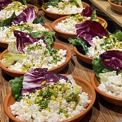Recipe of Feta with Pistachios and Cabbage on the DeliRec recipe website