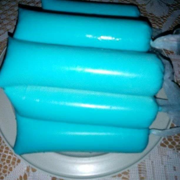 Photo of the Creamy blue sky ice cream. – recipe of Creamy blue sky ice cream. on DeliRec