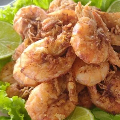 Recipe of breaded shrimp on the DeliRec recipe website