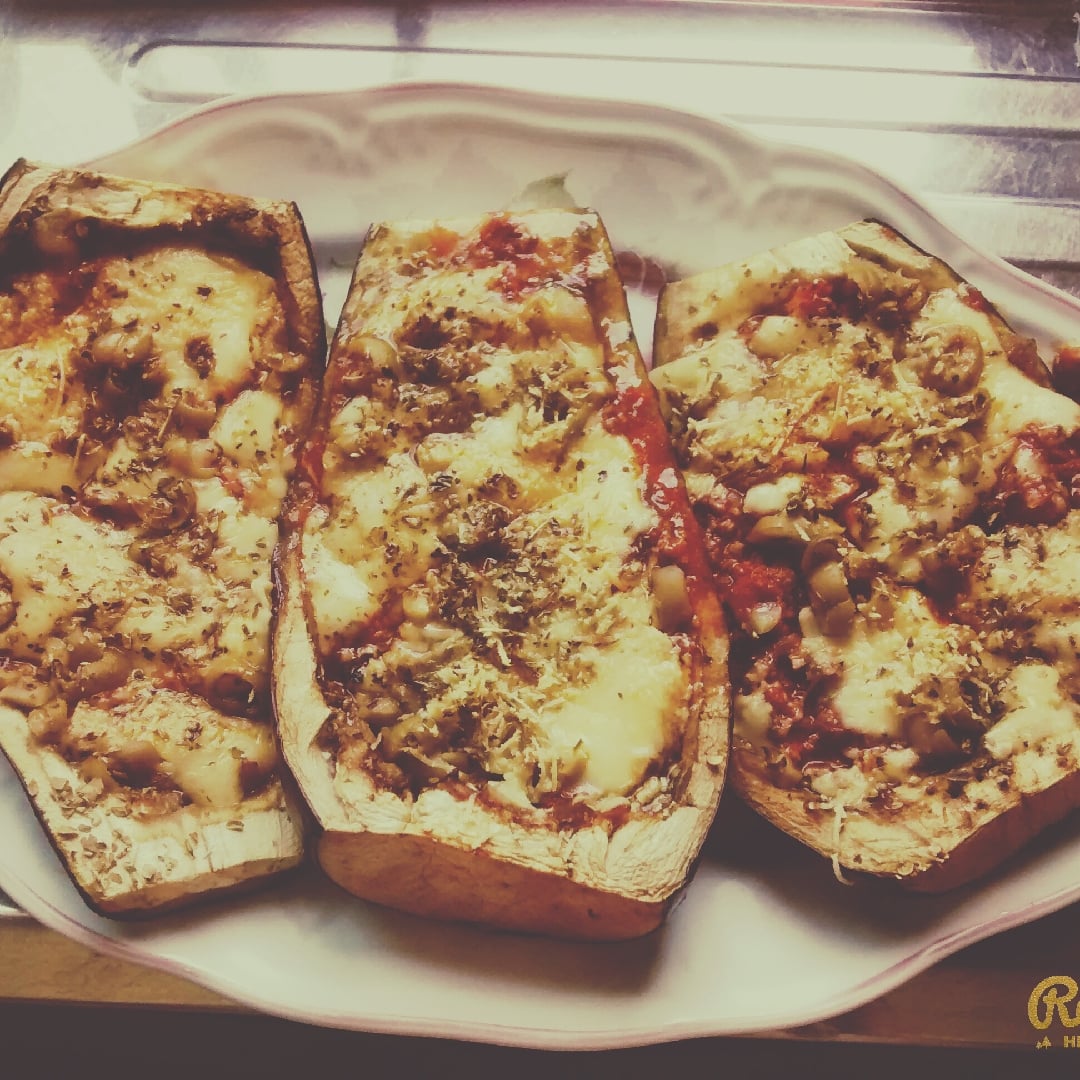 Photo of the Eggplant stuffed in the oven – recipe of Eggplant stuffed in the oven on DeliRec