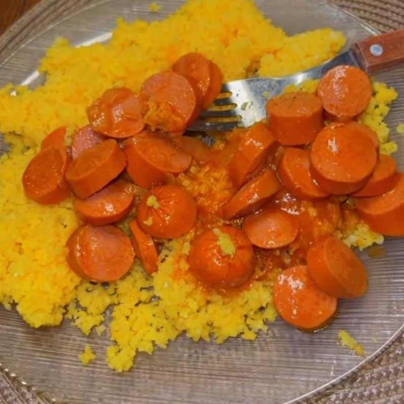 Photo of the sausages with couscous – recipe of sausages with couscous on DeliRec