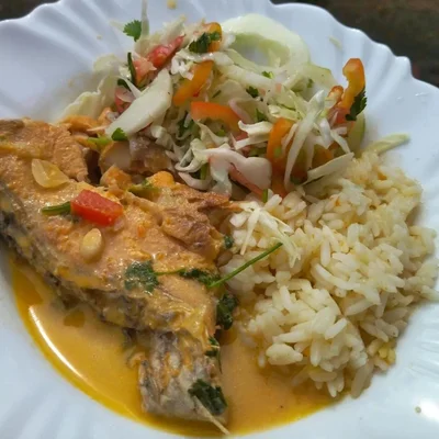 Recipe of Corvina fish moqueca on the DeliRec recipe website