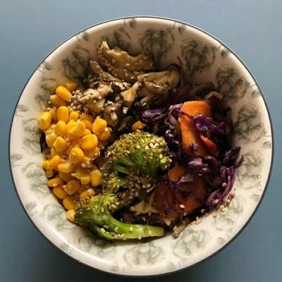 Recipe of vegan lunch on the DeliRec recipe website