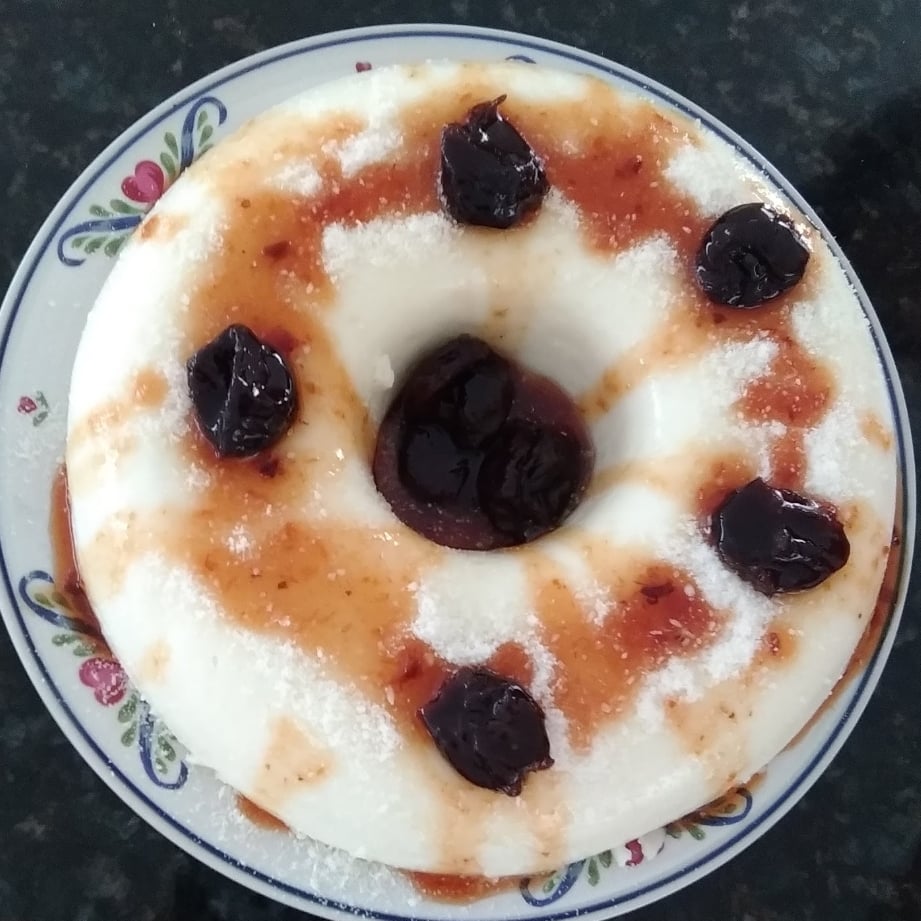 Photo of the Coconut manjar with low carb plum – recipe of Coconut manjar with low carb plum on DeliRec