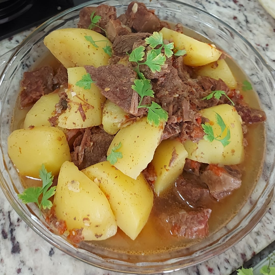 Photo of the Boiled meat with potatoes – recipe of Boiled meat with potatoes on DeliRec
