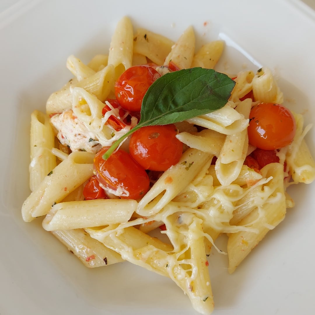 Photo of the Wholemeal Penne with Buffalo Burrata – recipe of Wholemeal Penne with Buffalo Burrata on DeliRec