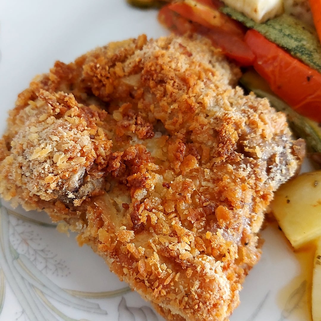 Photo of the Crispy thigh fillet in the airfryer – recipe of Crispy thigh fillet in the airfryer on DeliRec
