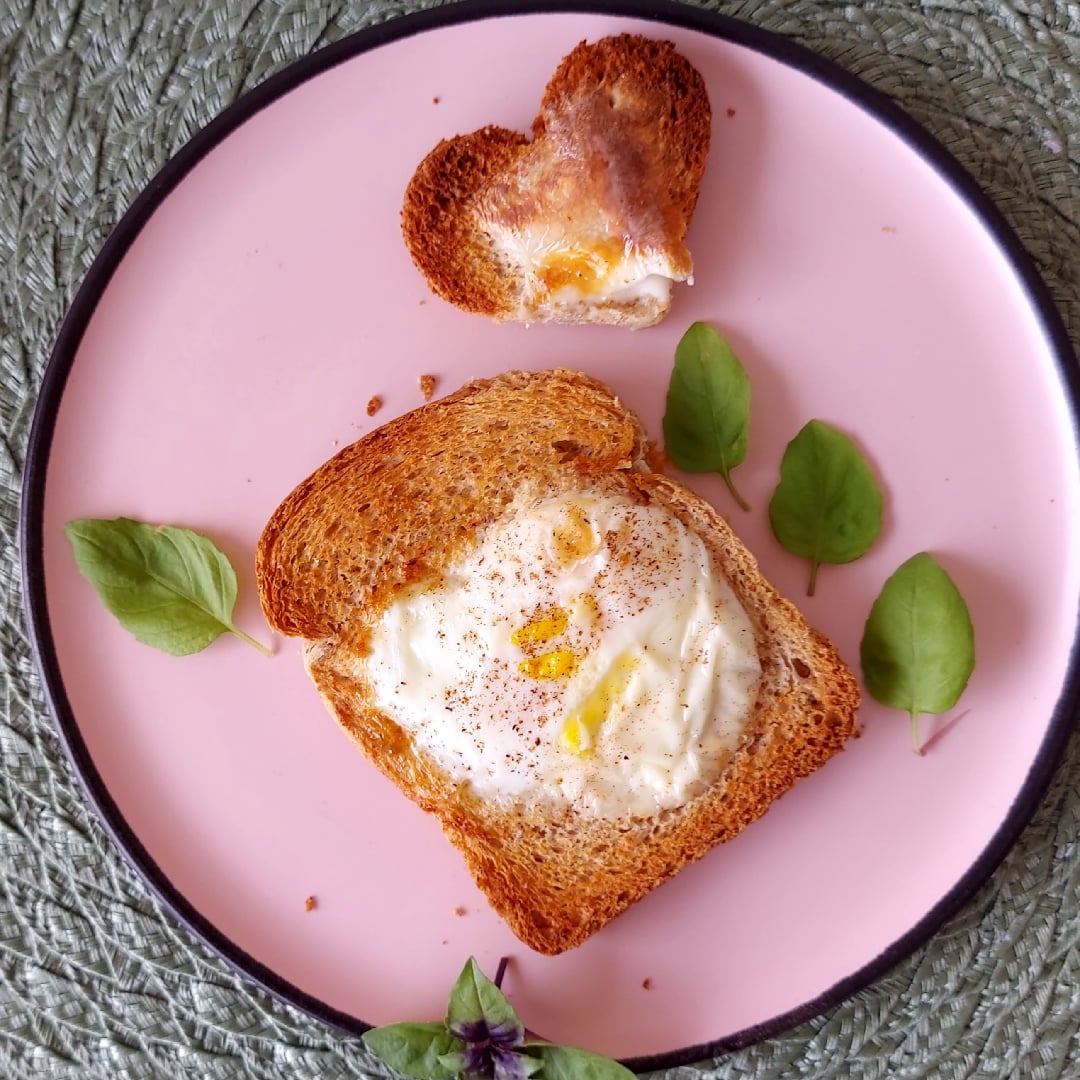 Photo of the Toast with eggs in the airfryer – recipe of Toast with eggs in the airfryer on DeliRec