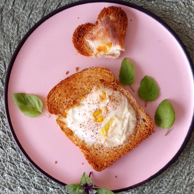 Recipe of Toast with eggs in the airfryer on the DeliRec recipe website