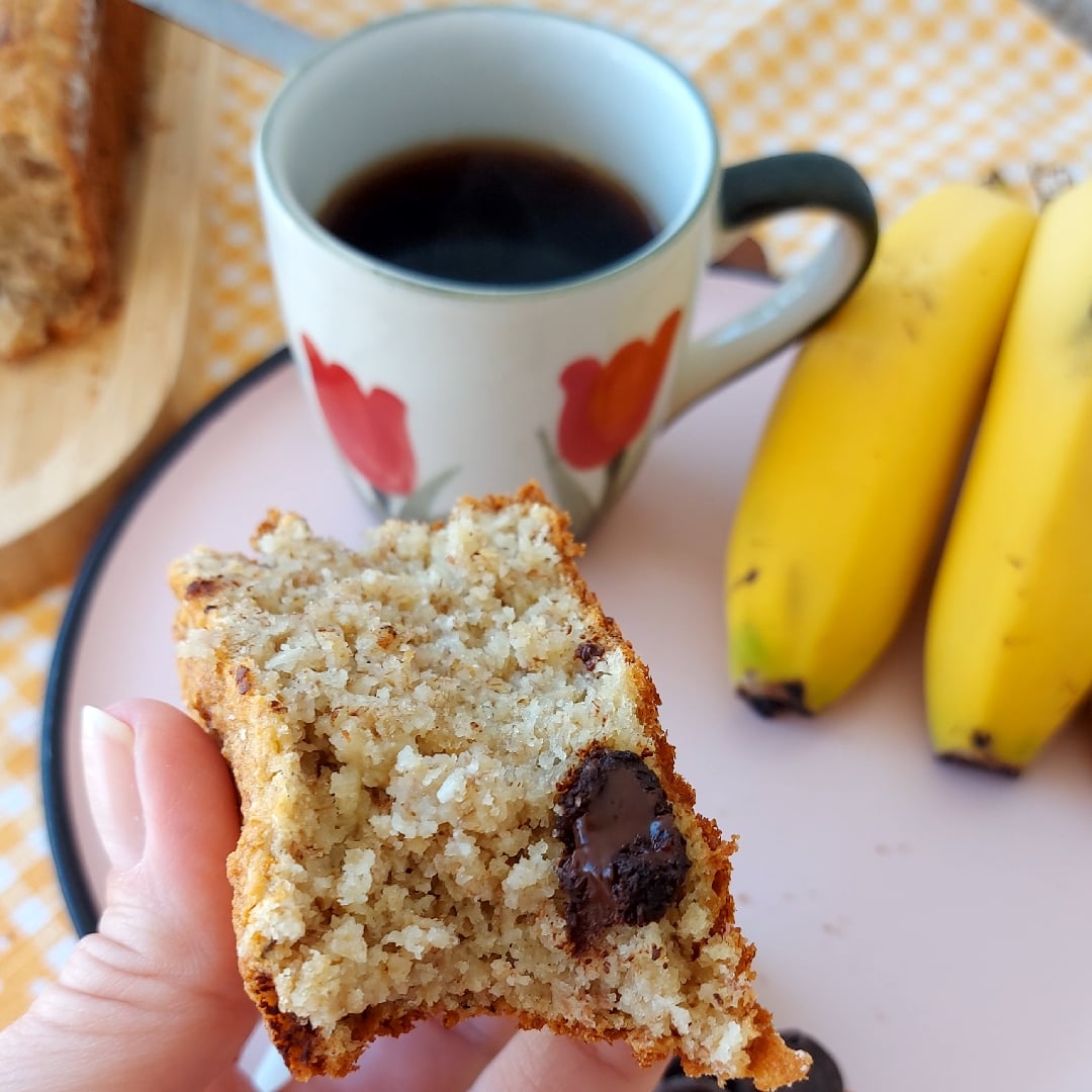 Photo of the Banana Cake with Coconut and Chocolate FIT – recipe of Banana Cake with Coconut and Chocolate FIT on DeliRec