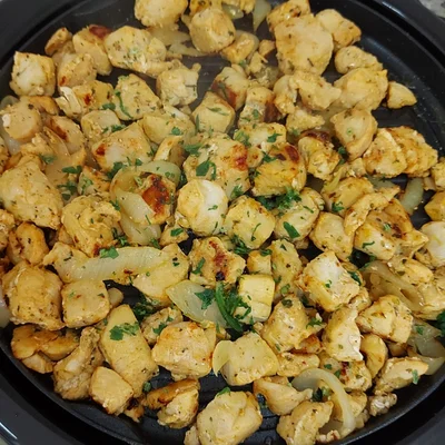 Recipe of Grilled chicken cubes on the DeliRec recipe website