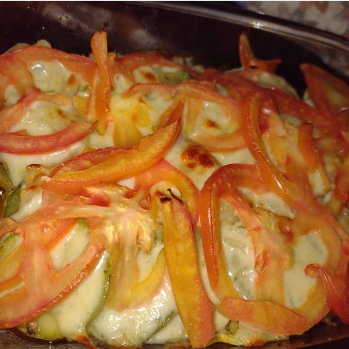 Photo of the Green zucchini in the oven with minced meat – recipe of Green zucchini in the oven with minced meat on DeliRec