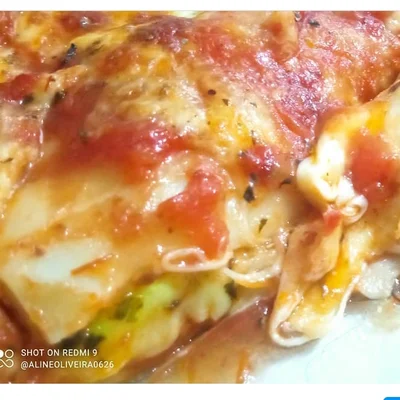 Recipe of easy lasagna on the DeliRec recipe website