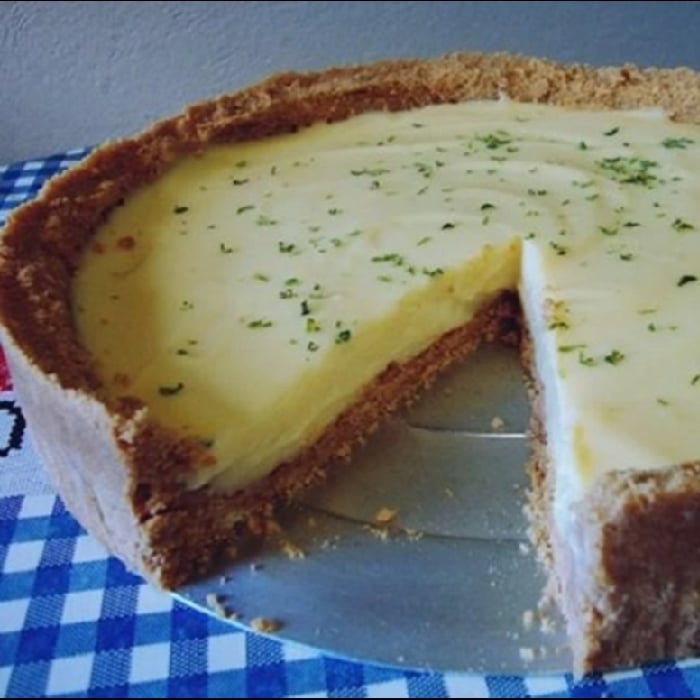Photo of the Lemon pie with cookie dough – recipe of Lemon pie with cookie dough on DeliRec