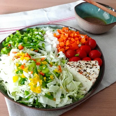 Recipe of Crispy mixed salad on the DeliRec recipe website