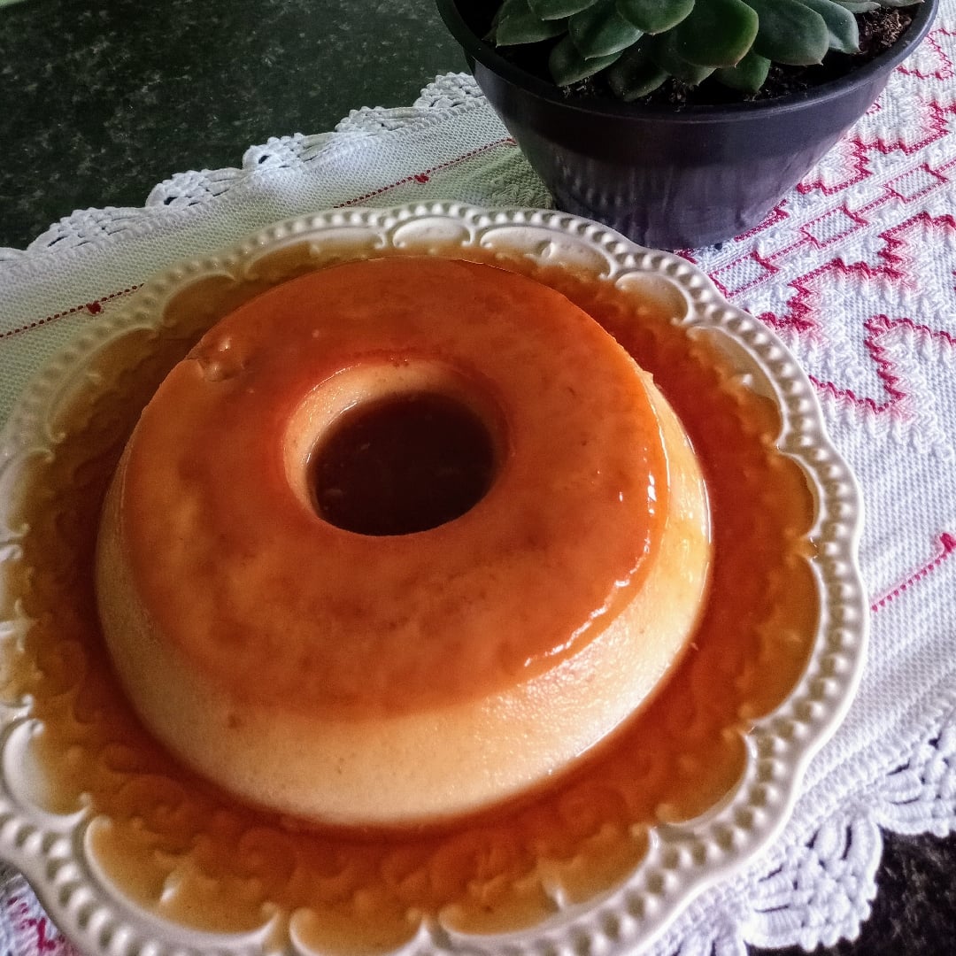 Photo of the Condensed milk pudding without holes made in the pressure cooker – recipe of Condensed milk pudding without holes made in the pressure cooker on DeliRec