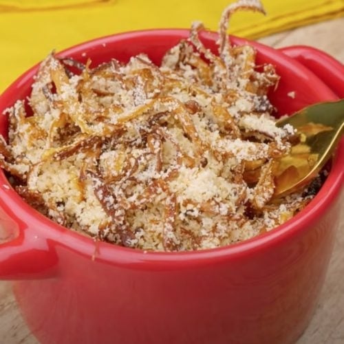 Photo of the Caramelized onion crumb – recipe of Caramelized onion crumb on DeliRec