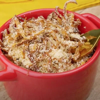 Recipe of Caramelized onion crumb on the DeliRec recipe website