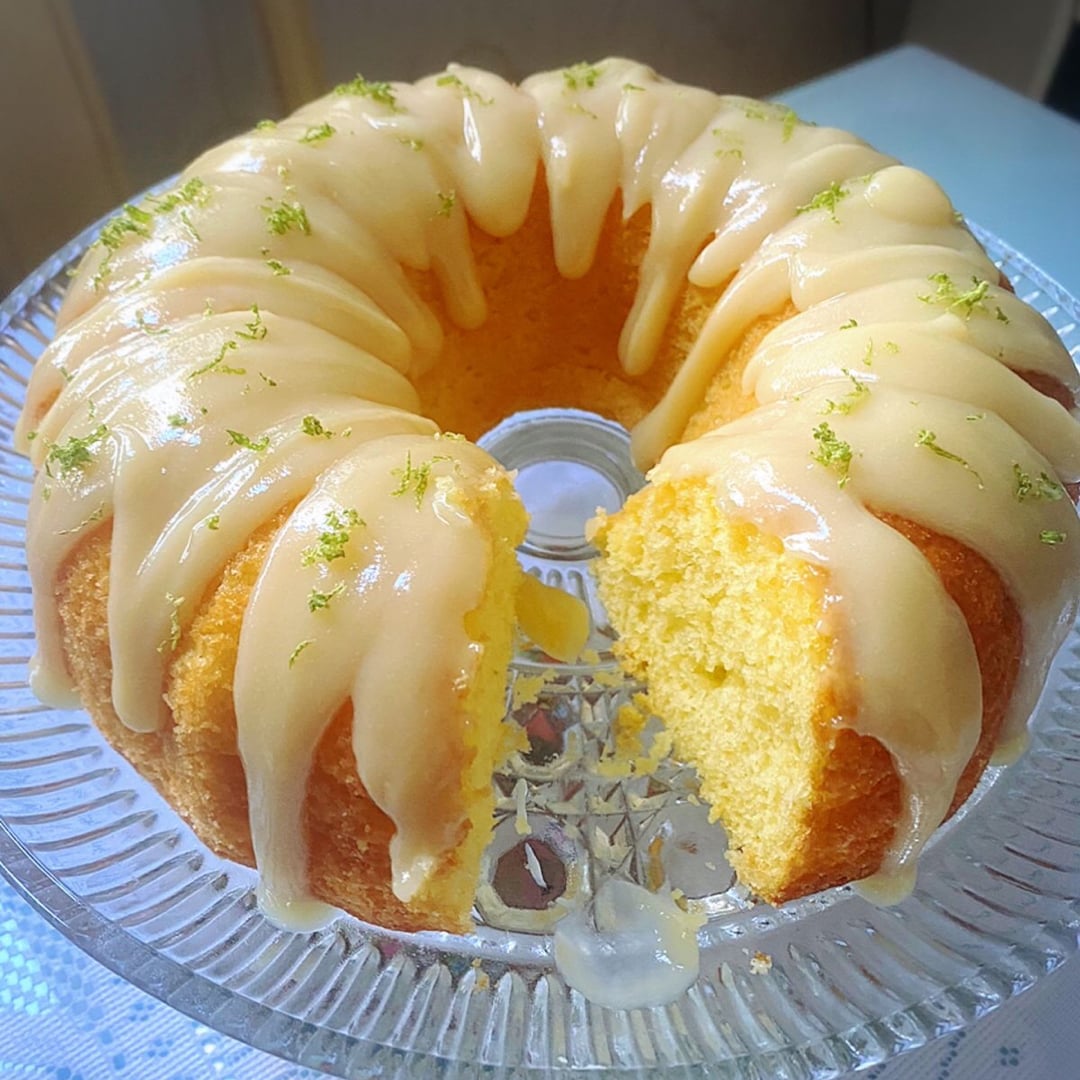 Photo of the Lemon cake 🍋 with lemon brigadeiro frosting 🍋 – recipe of Lemon cake 🍋 with lemon brigadeiro frosting 🍋 on DeliRec