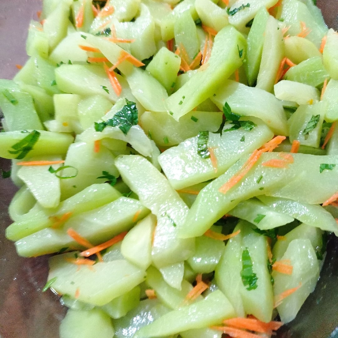 Photo of the chayote salad with mint @gastaofitness – recipe of chayote salad with mint @gastaofitness on DeliRec