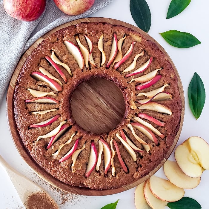Photo of the Sugar-free and gluten-free apple cake – recipe of Sugar-free and gluten-free apple cake on DeliRec