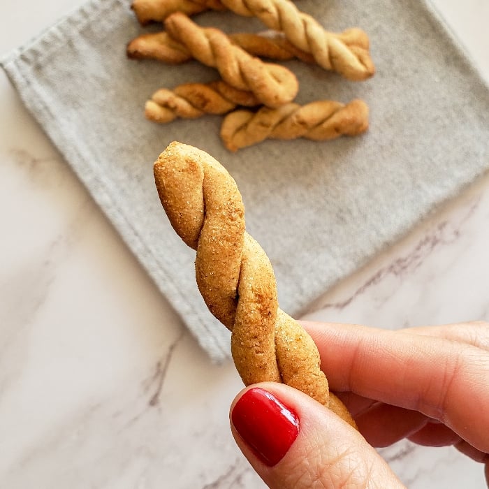 Photo of the Gluten-free braided cookie – recipe of Gluten-free braided cookie on DeliRec