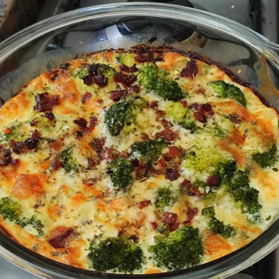 Recipe of Flourless Broccoli Pie on the DeliRec recipe website
