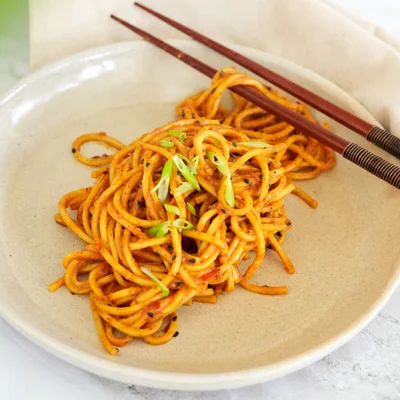 Recipe of spicy noodles on the DeliRec recipe website