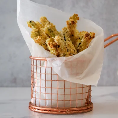 Recipe of Crispy zucchini sticks on the DeliRec recipe website