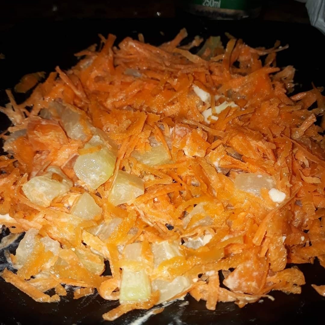 Foto da Salada de cenoura com batata  - receita de Salada de cenoura com batata  no DeliRec